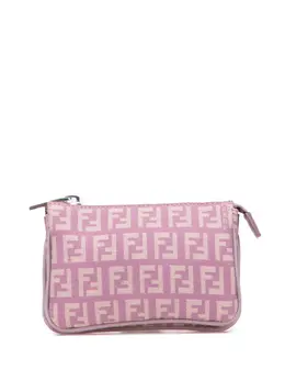 Fendi 20th Century Zucchino Canvas coin pouch 31777551