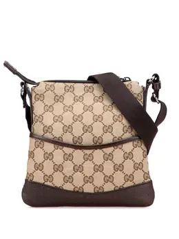 Gucci 2000-2015 Small GG Canvas Perforated crossbody bag 31777558