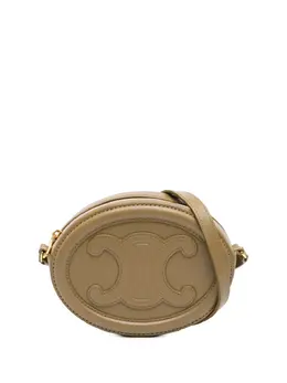 Celine 2022 Small Calfskin Cuir Triomphe Oval crossbody bag 31798749