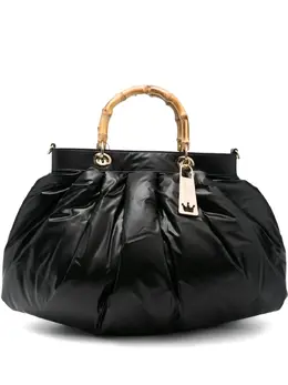 La Milanesa quilted bamboo-handle tote bag 31570808