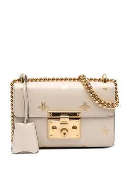 Gucci 2016-2025 Small Leather Bee Star Padlock crossbody bag 31799171