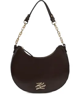Karl Lagerfeld K/Autograph naplak moon shoulder bag 30685116