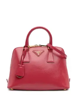 Prada 2010-2025 Small Saffiano Vernice Promenade satchel 31779154