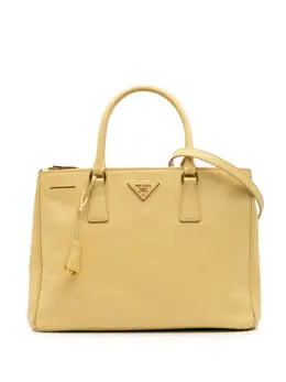 Prada 2021-2025 Medium Saffiano Lux Galleria Double Zip satchel 31762036