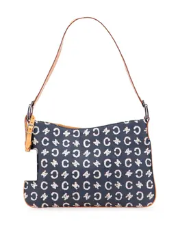 Celine 2000 C Macadam Denim shoulder bag 31777786