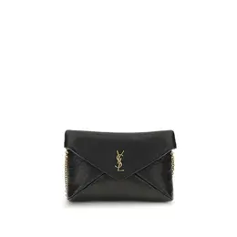 Saint Laurent Cassandre chain Clutch Bag sa847638aacyt1000bb
