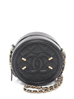 Chanel 2019 leather chain shoulder bag 31711686