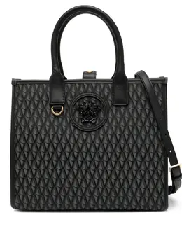 Versace small V Allover La Medusa tote bag 31429672