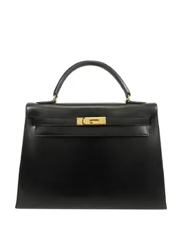 Hermes 1996 Box Calf Kelly Sellier 32 satchel 31812877