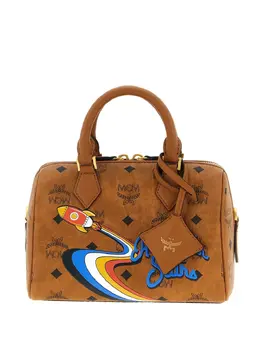 MCM Ella Boston rocket-print monogram tote bag 31804662