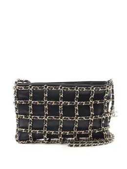 Chanel 2020 Lambskin Chain Frame crossbody bag 31809906