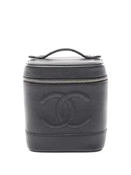 Chanel 2002-2003 CC Caviar Case vanity bag 31809959