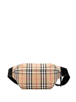 Burberry 2018-2025 Medium House Check Nylon Sonny belt bag 31810918