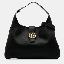 Gucci Black Medium Leather Aphrodite Satchel 1199975