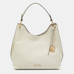 Michael Kors Off White Leather Large Joan Shoulder Bag 1199989