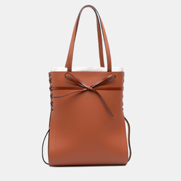 Loewe Brown Leather Ikebana Tote 1199970