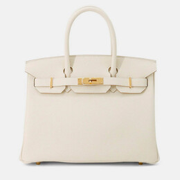 Hermes Birkin 30 Craie Togo Leather Tote Bag 1200143
