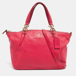 Coach Pink Leather Small Kelsey Satchel 1199728