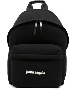 Palm Angels Logo Backpack pmnb024f25fle0011003