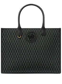 Versace monogram tote bag 31128087