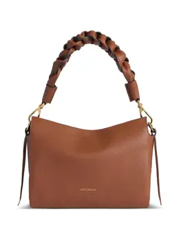 Coccinelle small Boheme braided-handle leather shoulder bag 31761883
