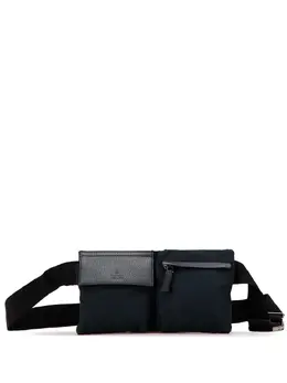 Gucci 2000-2015 GG Canvas Double Pocket belt bag 31815408