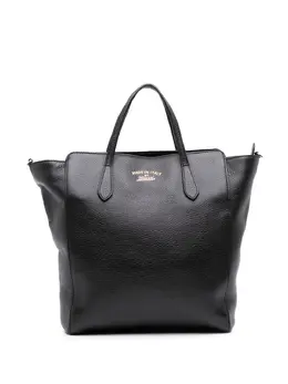 Gucci 2016-2025 Leather Swing Convertible Tote satchel 31815682