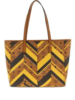 MCM Medium Toni geometric-pattern tote bag 31804631