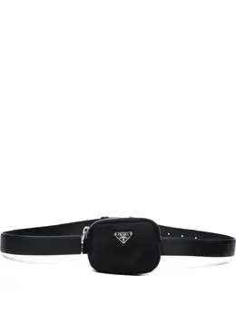 Prada 2015-2024 triangle-logo belt bag 31642686