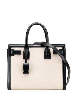 Saint Laurent 2019 Baby Canvas Sac De Jour satchel 31826402