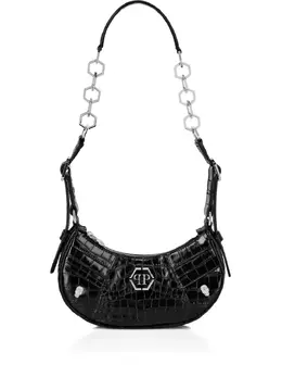 Philipp Plein logo-plaque shoulder bag 30979244