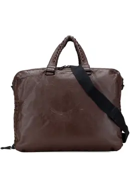 Bottega Veneta 2012-2025 Intrecciato Trimmed Nappa business bag 31825213