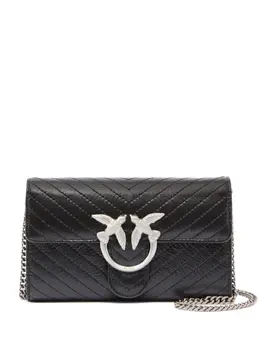 Pinko quilted chevron cross body bag 30379455