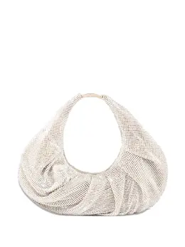 Benedetta Bruzziches Yennefer crystal-embellished draped shoulder bag 31808113