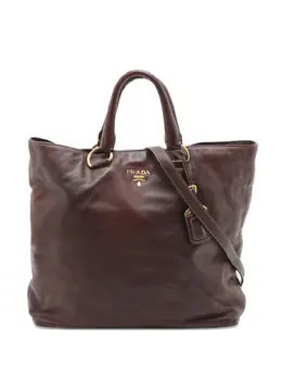 Prada 2way leather tote bag 31807602