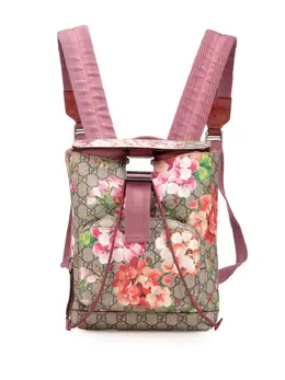 Gucci 2000-2015 Small GG Supreme Blooms Single Buckle backpack 31827262