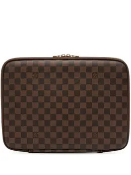 Louis Vuitton 2009 Damier Ebene Horizon Laptop Sleeve business bag 31827759