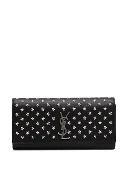 Saint Laurent 2015 Leather Star Studded Cassandre clutch bag 31827414