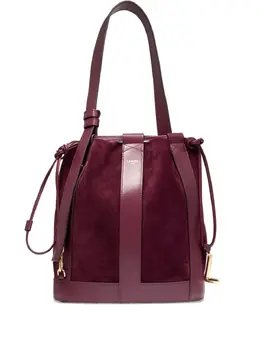 Lancel medium Elles suede bucket bag 31525702