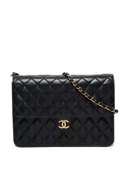 Chanel 2000-2002 quilted leather shoulder bag 31570699