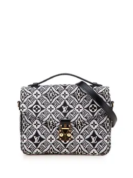 Louis Vuitton 2021 Monogram Jacquard Since 1854 Pochette Metis satchel 31824581