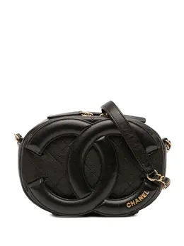 Chanel 2019 CC Quilted Lambskin Coco Midnight Camera Bag crossbody bag 31826460