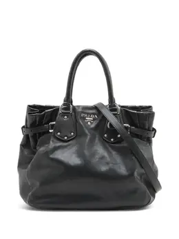 Prada leather 2way tote bag 31807610