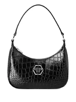 Philipp Plein crocodile-embossed shoulder bag 31352202