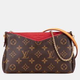 Louis Vuitton Brown Monogram Pallas Clutch 1201571