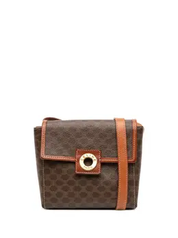 Celine 2010 Macadam Coated Canvas crossbody bag 31826849