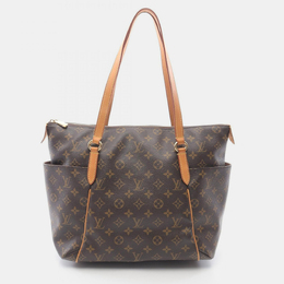 Louis Vuitton Totally Mm Shoulder Tote Bag Monogram Canvas Brown 1196591