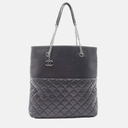 Chanel Black Quilted Lambskin Urban Delight Tote 1201290