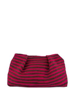 Sensi Studio Sisal striped pleated clutch 23847165
