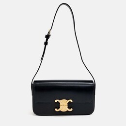 Celine Black Leather Triumph shoulder bag 1201873
